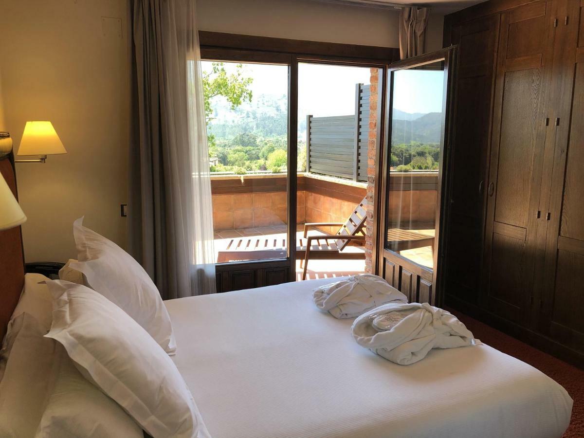 Hotel Balcon De La Cuesta Andrín Extérieur photo